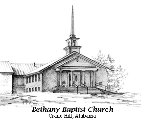 Bethany Baptist Church, Crane Hill, AL