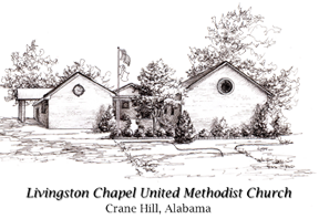 Livingston Chapel United Methodist Church, Crane Hill, AL