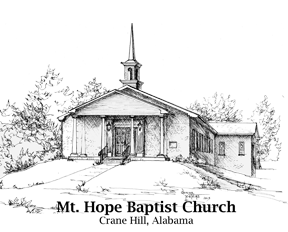 Mt. Hope Baptist Church,Crane Hill, AL